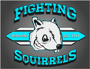 Fighting Squirrels Sports Logo PNG