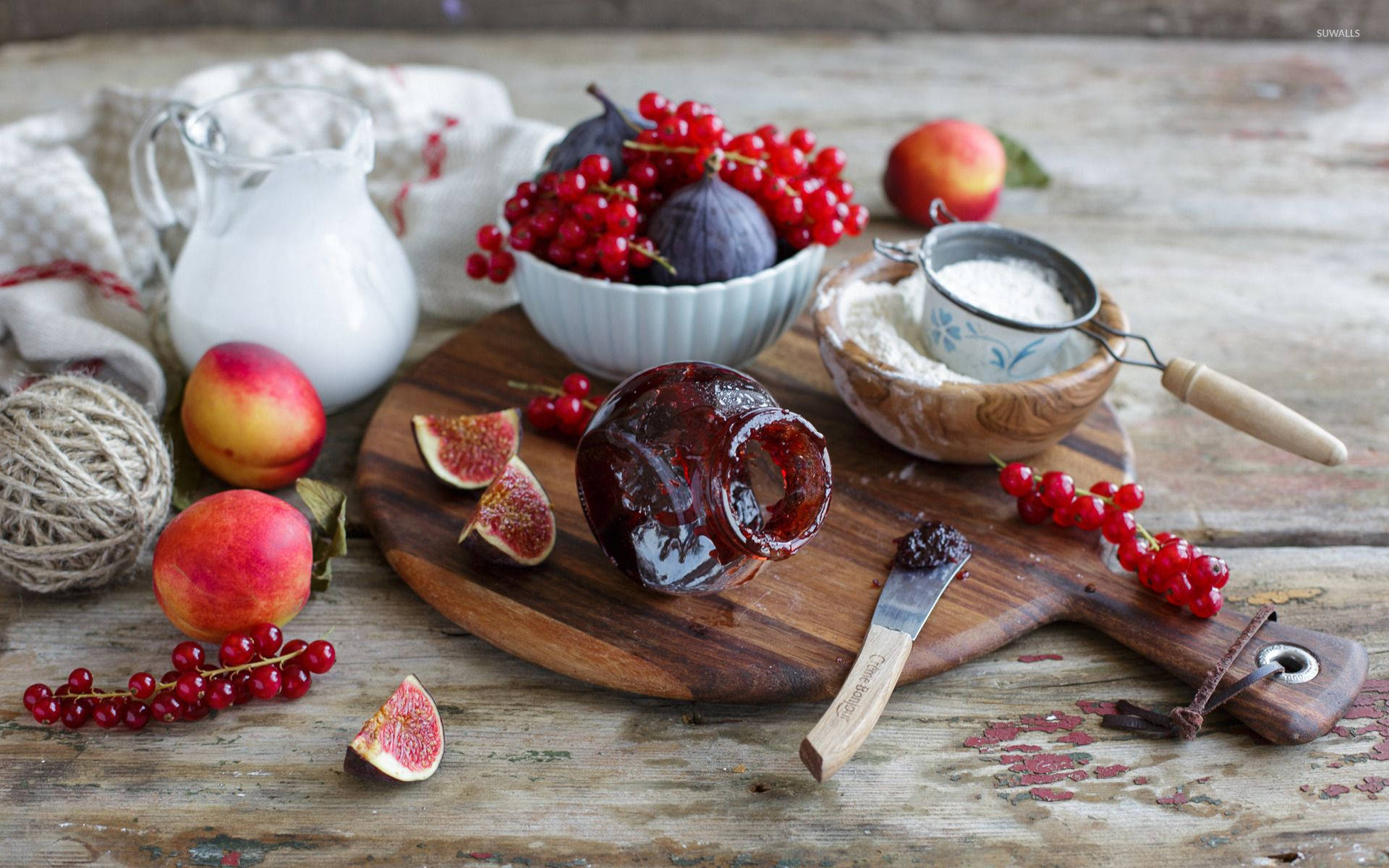 Figs Jam Product Photography Wallpaper