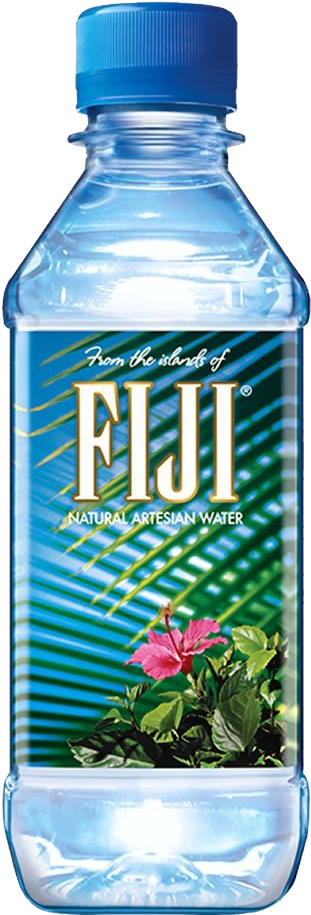 Fiji Water Bottle Artesian Product Image PNG