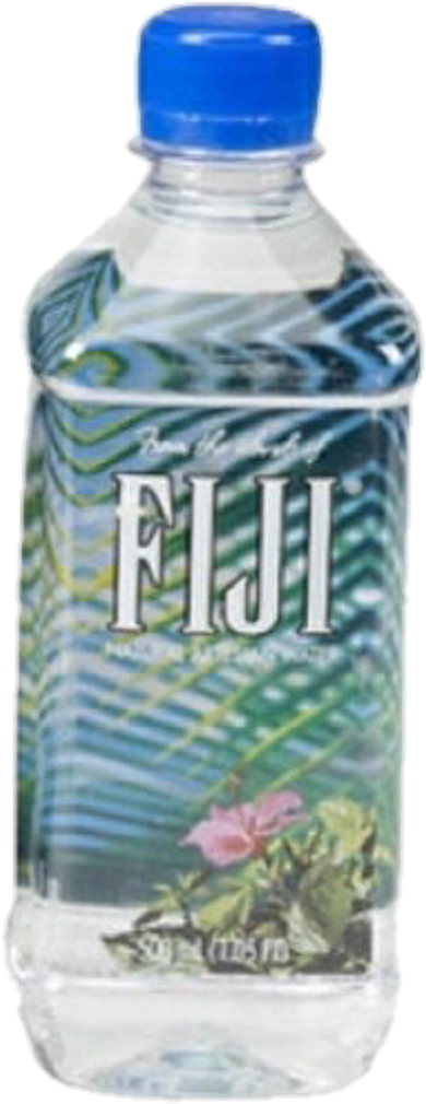 Fiji Water Bottle Image PNG