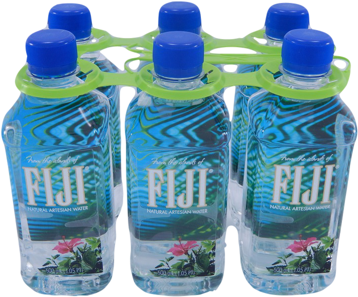 Fiji Water Bottles Pack PNG