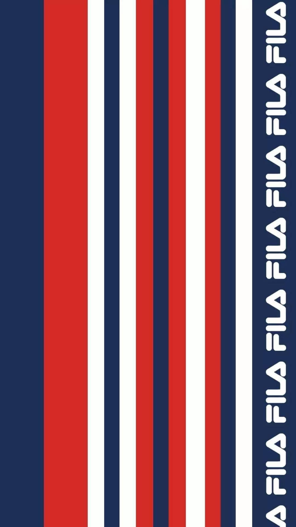 Fila Vertical Stripes Wallpaper