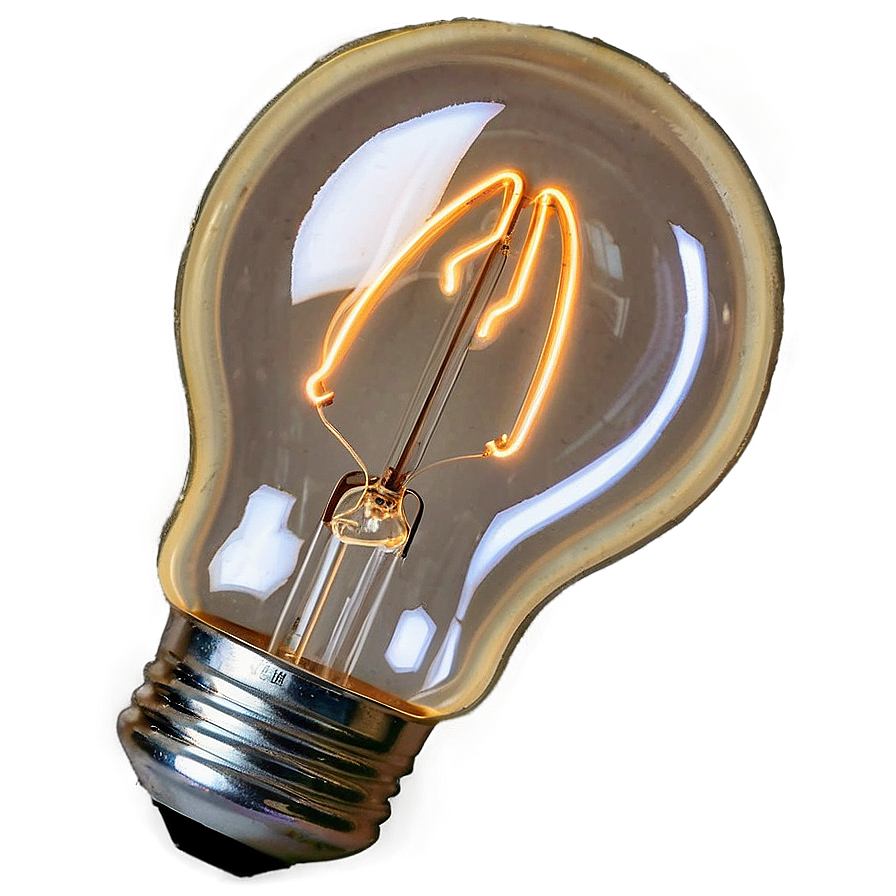 Filament Lightbulb Png 05242024 PNG