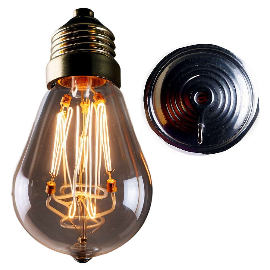 Filament Lightbulb Png 2 PNG