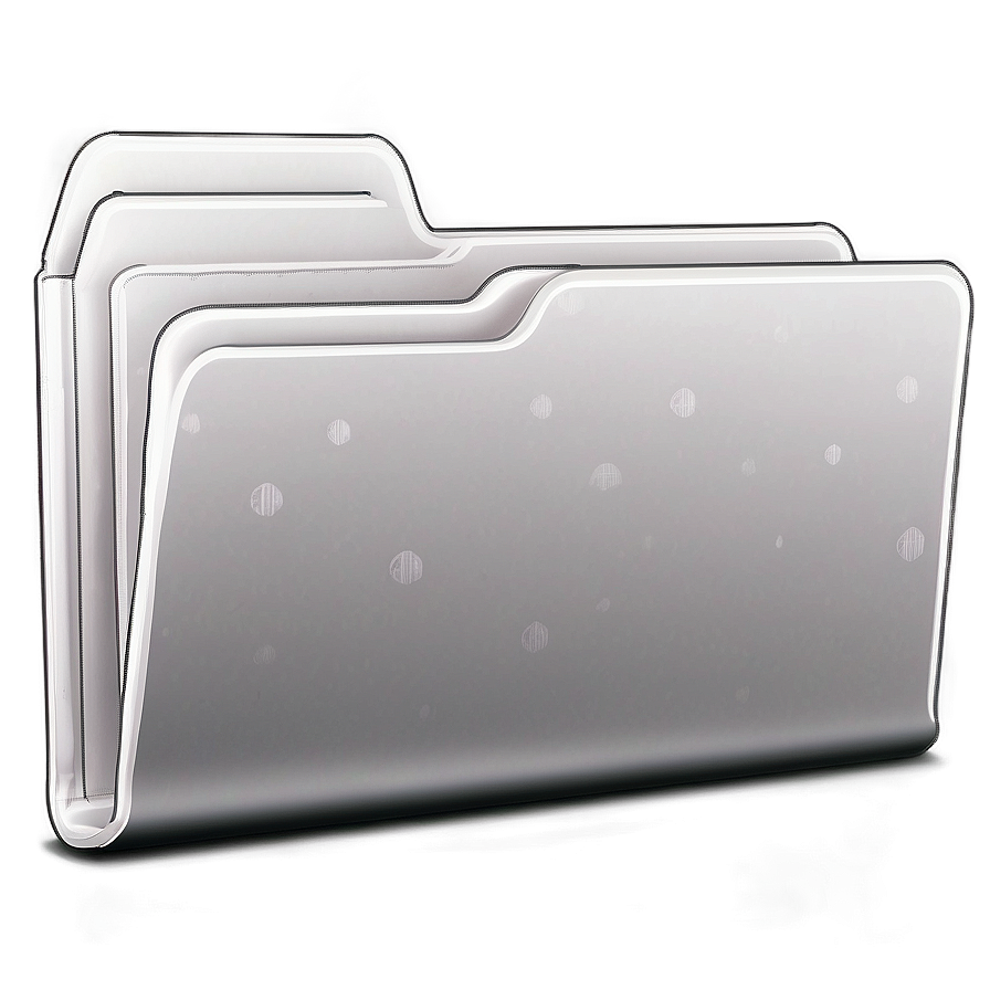 File Folder Outline Png Gfw29 PNG
