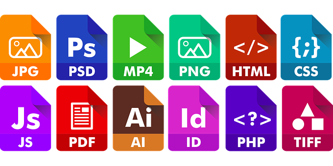 File Format Icons Collection PNG