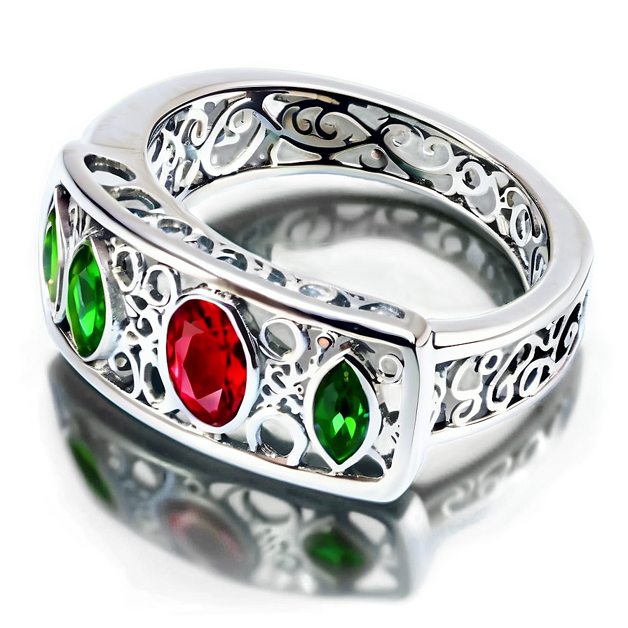 Filigree Artisan Rings Png Bbj78 PNG