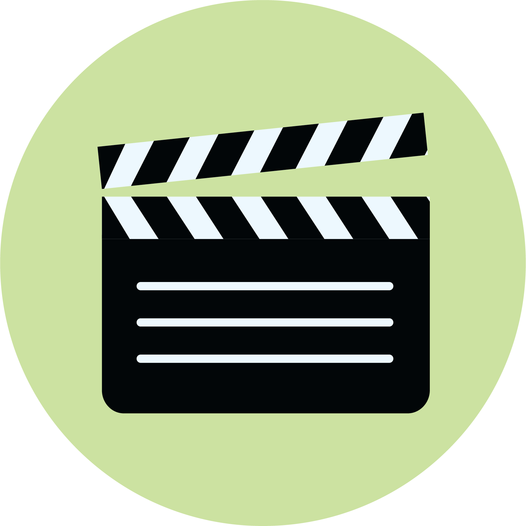 Film Clapperboard Icon PNG