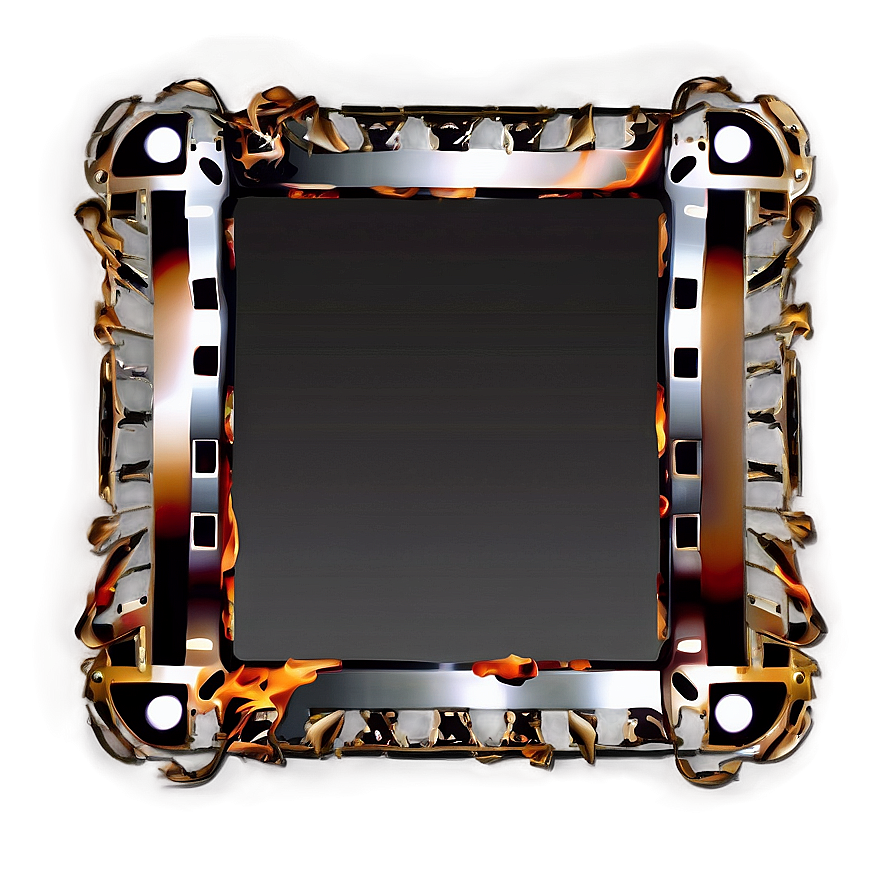 Film Frame With Burned Edges Png 96 PNG