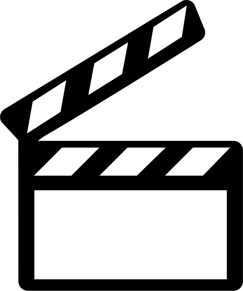 Film Production Clapperboard Icon PNG