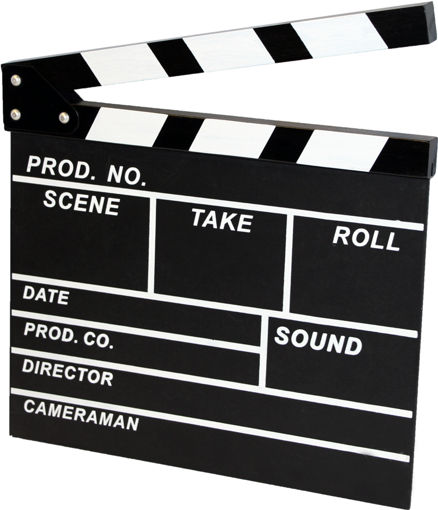 Film Production Clapperboard.png PNG