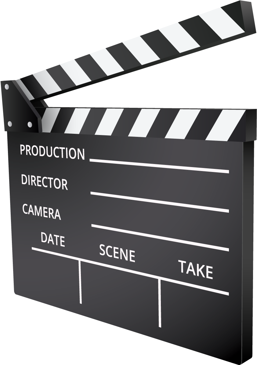 Film Production Clapperboard.png PNG