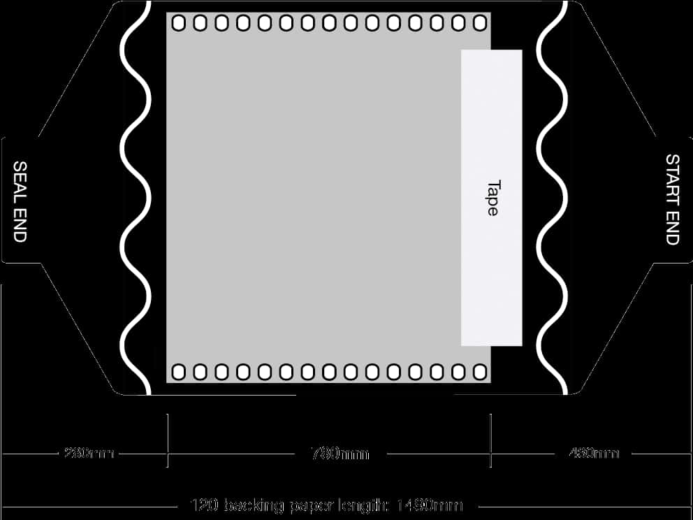 Film Spool Template Design PNG