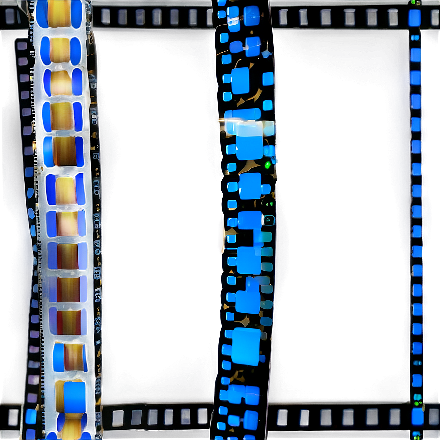 Film Strip Scroll Png Ppf PNG