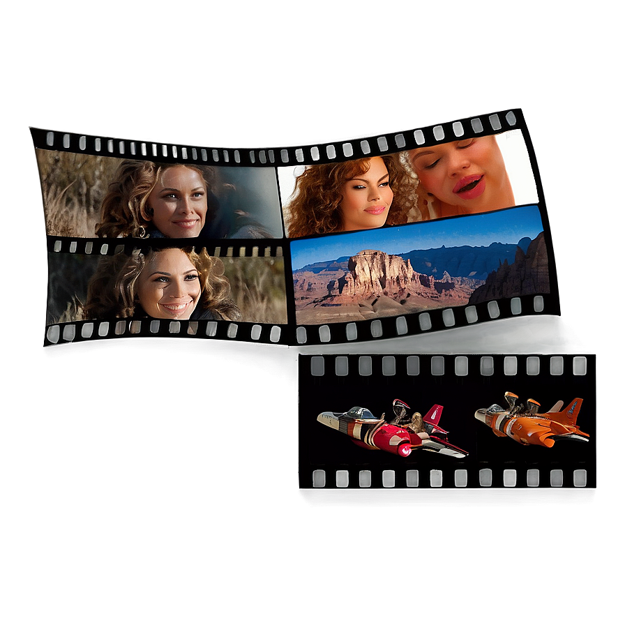 Film Strip With Pictures Png Sbo27 PNG