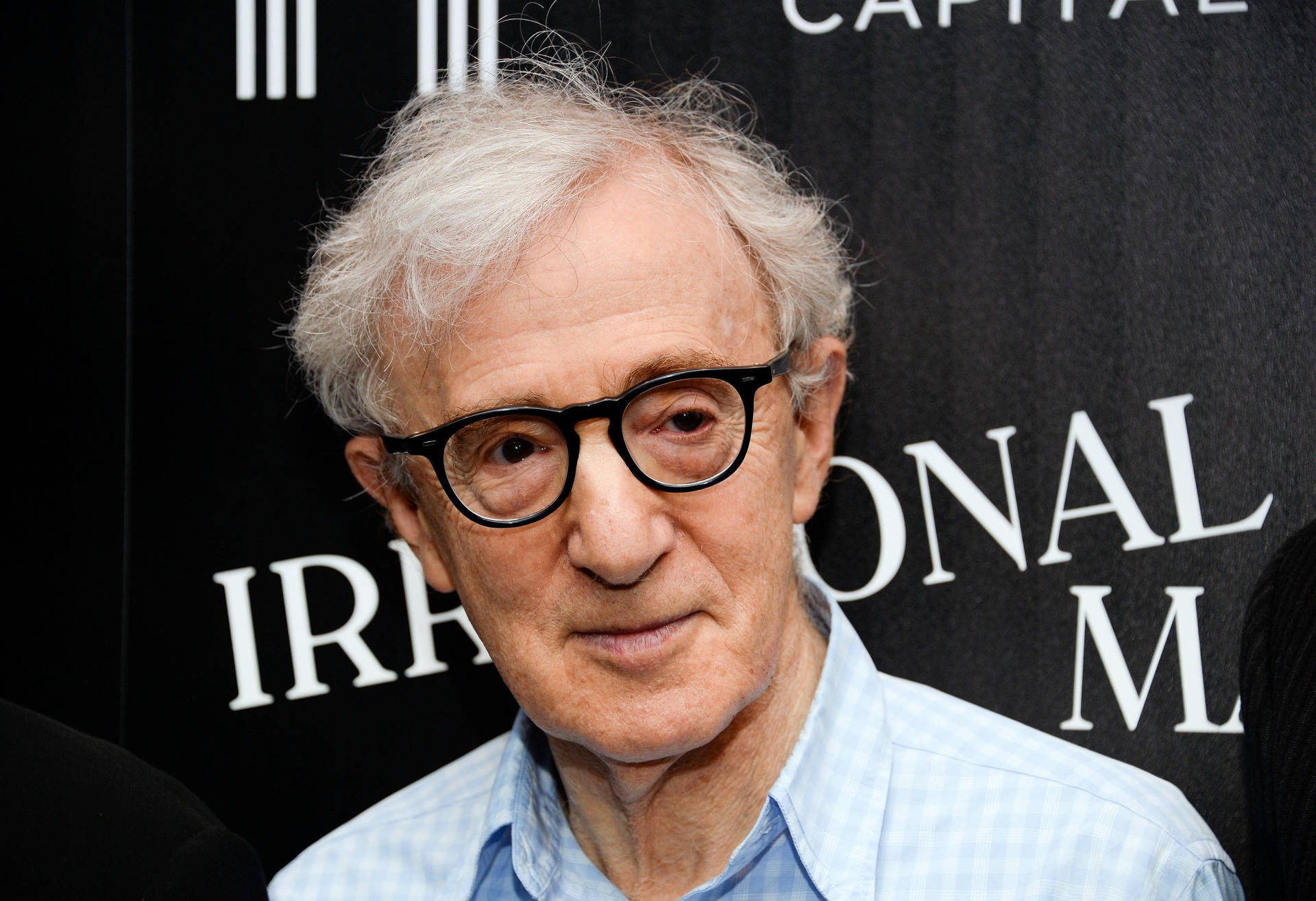 Filmmaker Woody Allen At Irrational Man Movie Screening Wallpaper