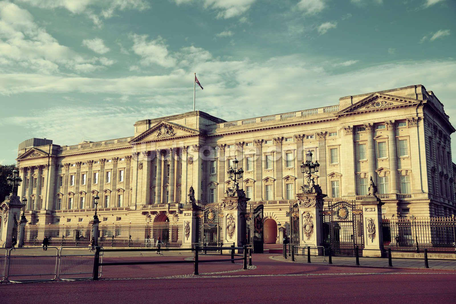 Filtered Buckingham Palace Background