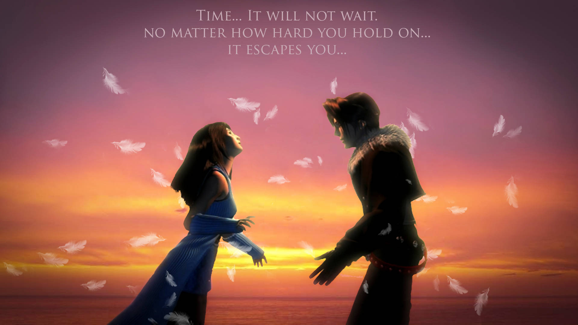 Final Fantasy 8 - Romantic Stance Wallpaper
