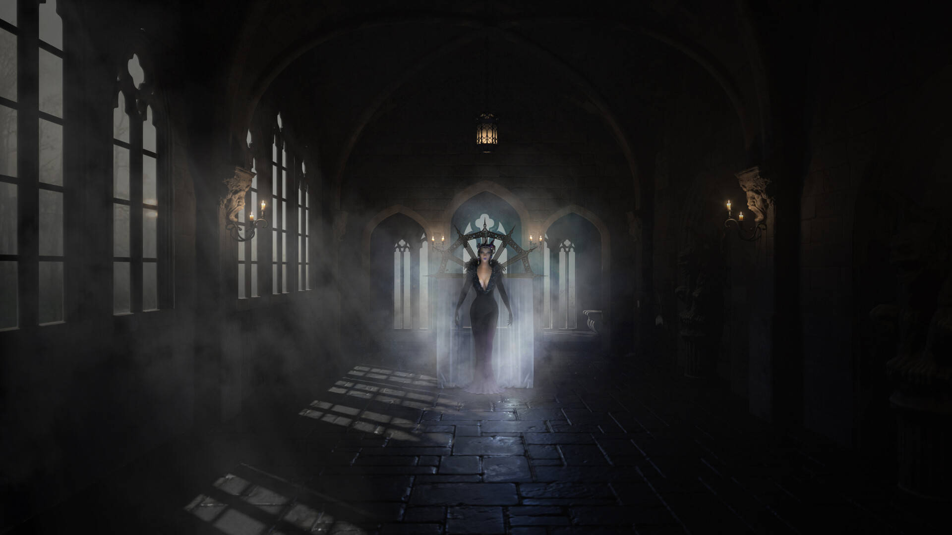 The Mystical Ultimecia Castle from Final Fantasy 8 Wallpaper