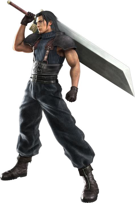 Final Fantasy Character With Sword PNG