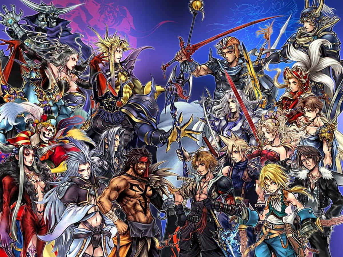 The Heroes of Light - Final Fantasy Characters Wallpaper