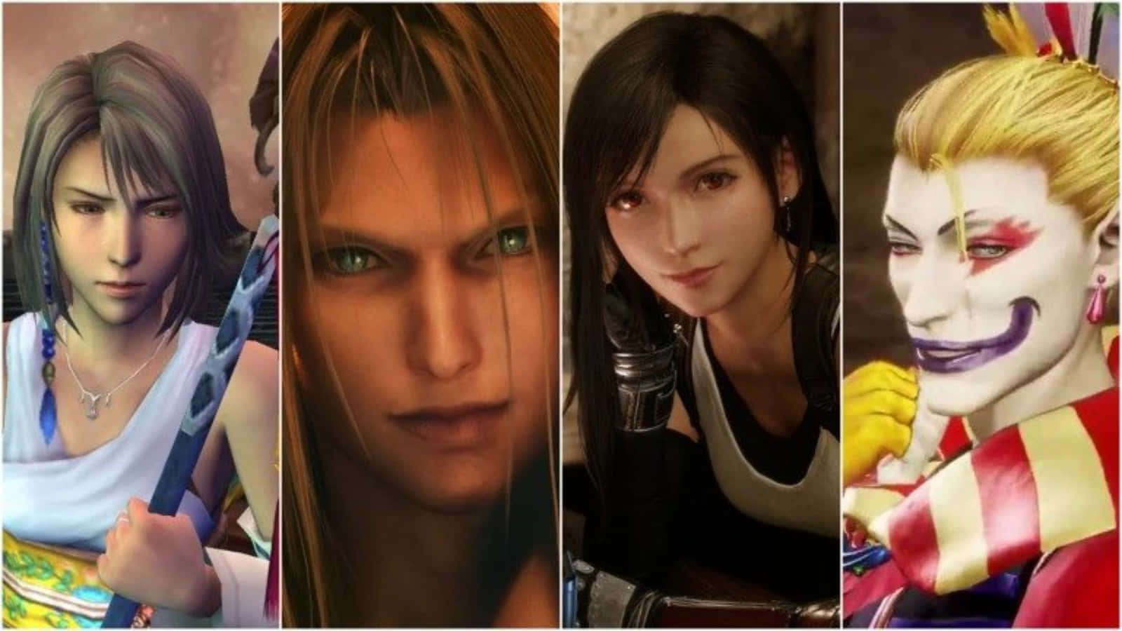 The Legendary Final Fantasy Characters Wallpaper