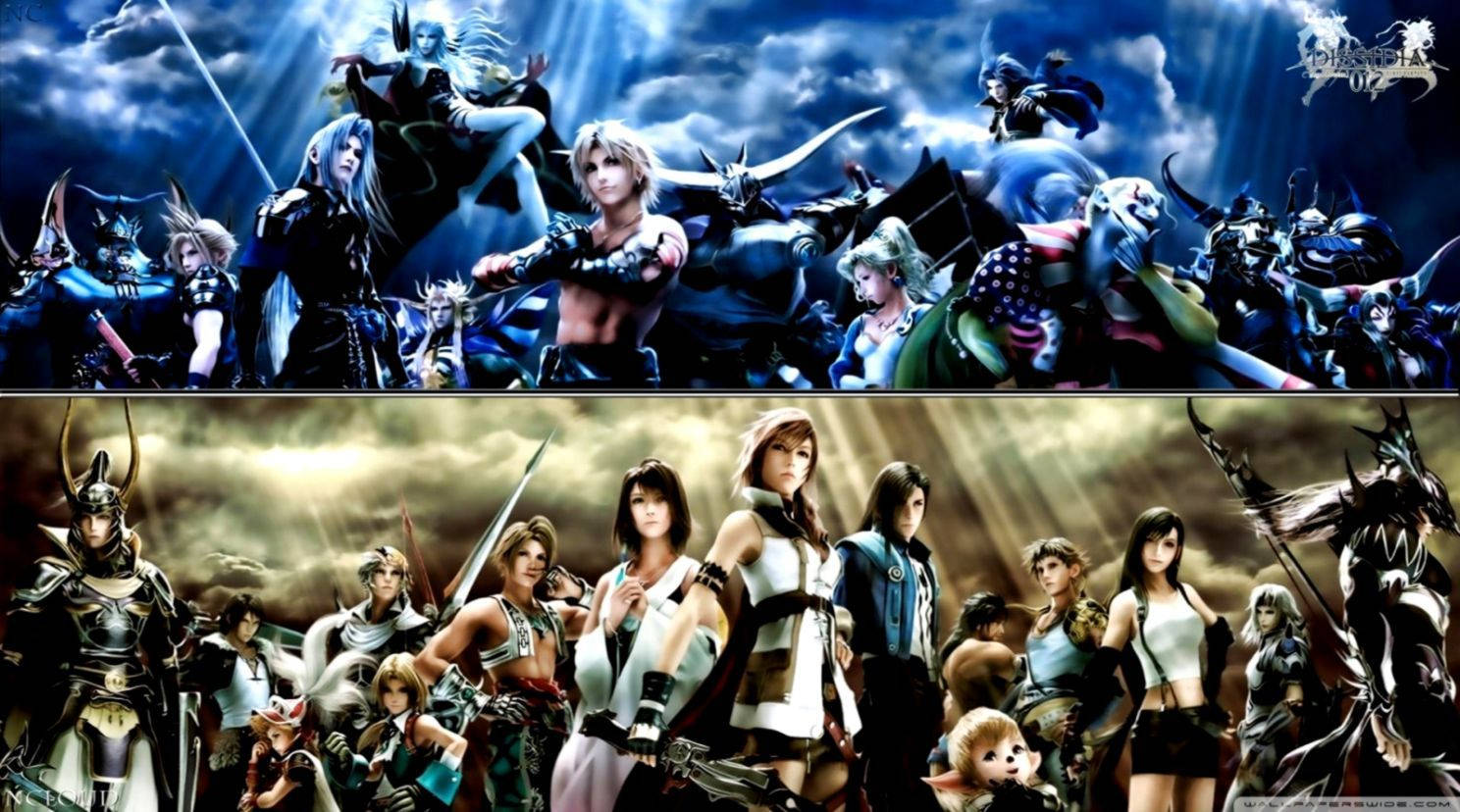 Battle through the realm of Dissidia in FINAL FANTASY! Wallpaper