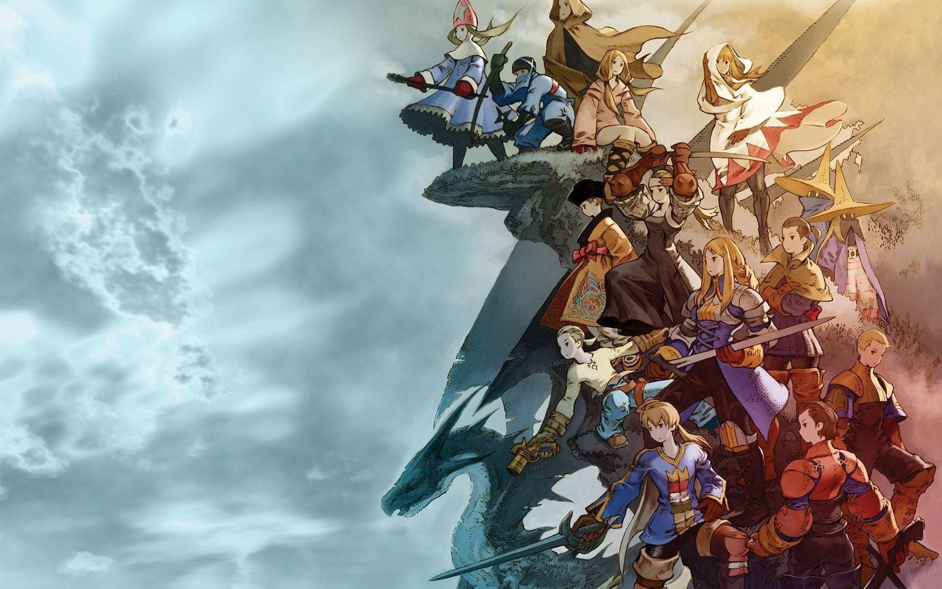 “Explore the Limitless Possibilities of Final Fantasy” Wallpaper