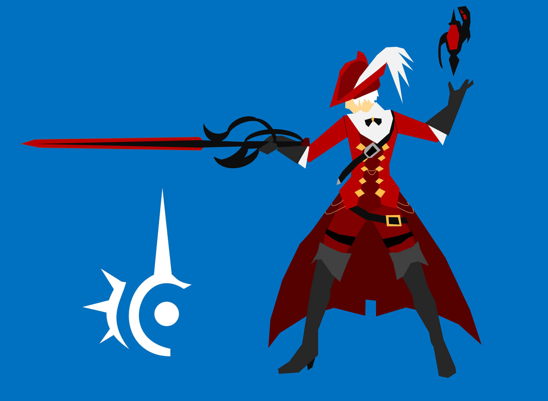 Download Final Fantasy Red Mage Vector Art Wallpaper | Wallpapers.com