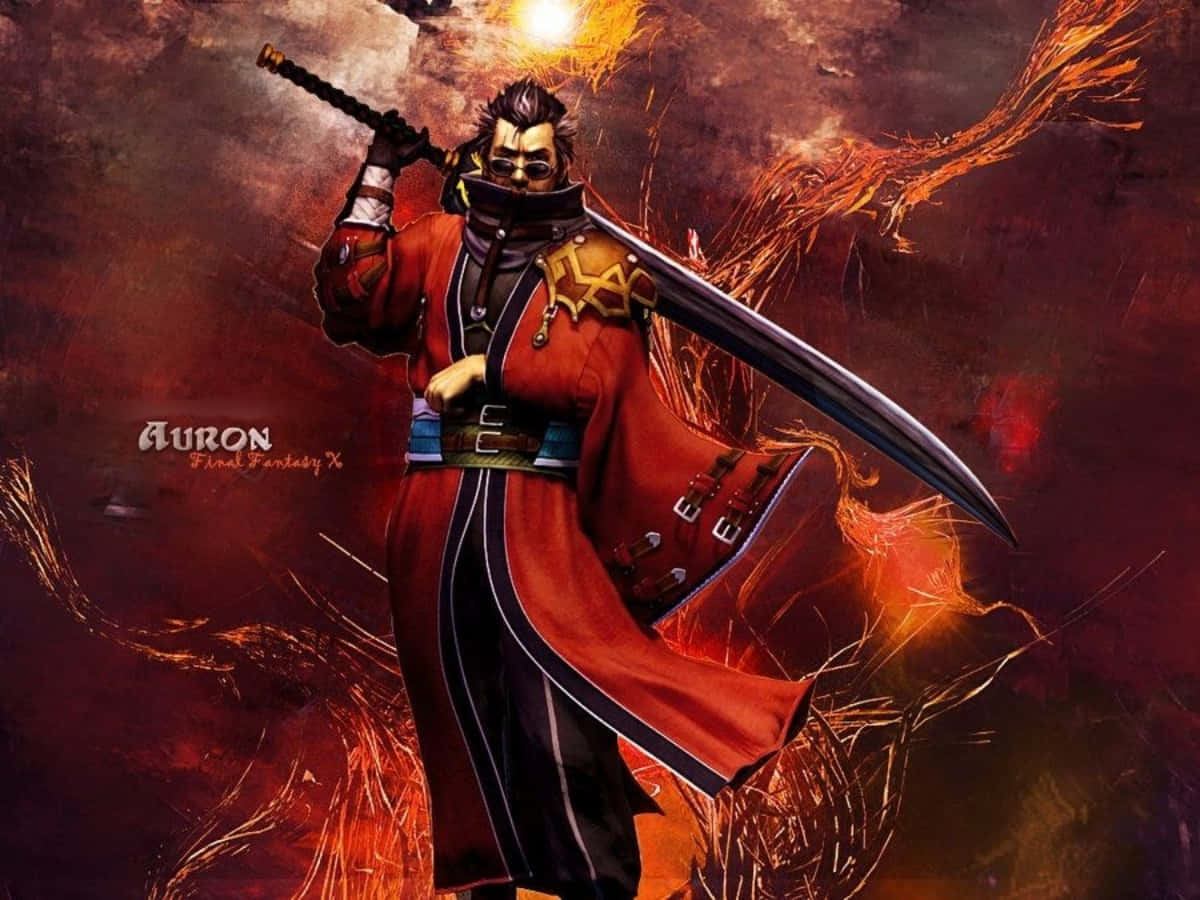 Final Fantasy's Warrior - The Intrepid Auron Wallpaper