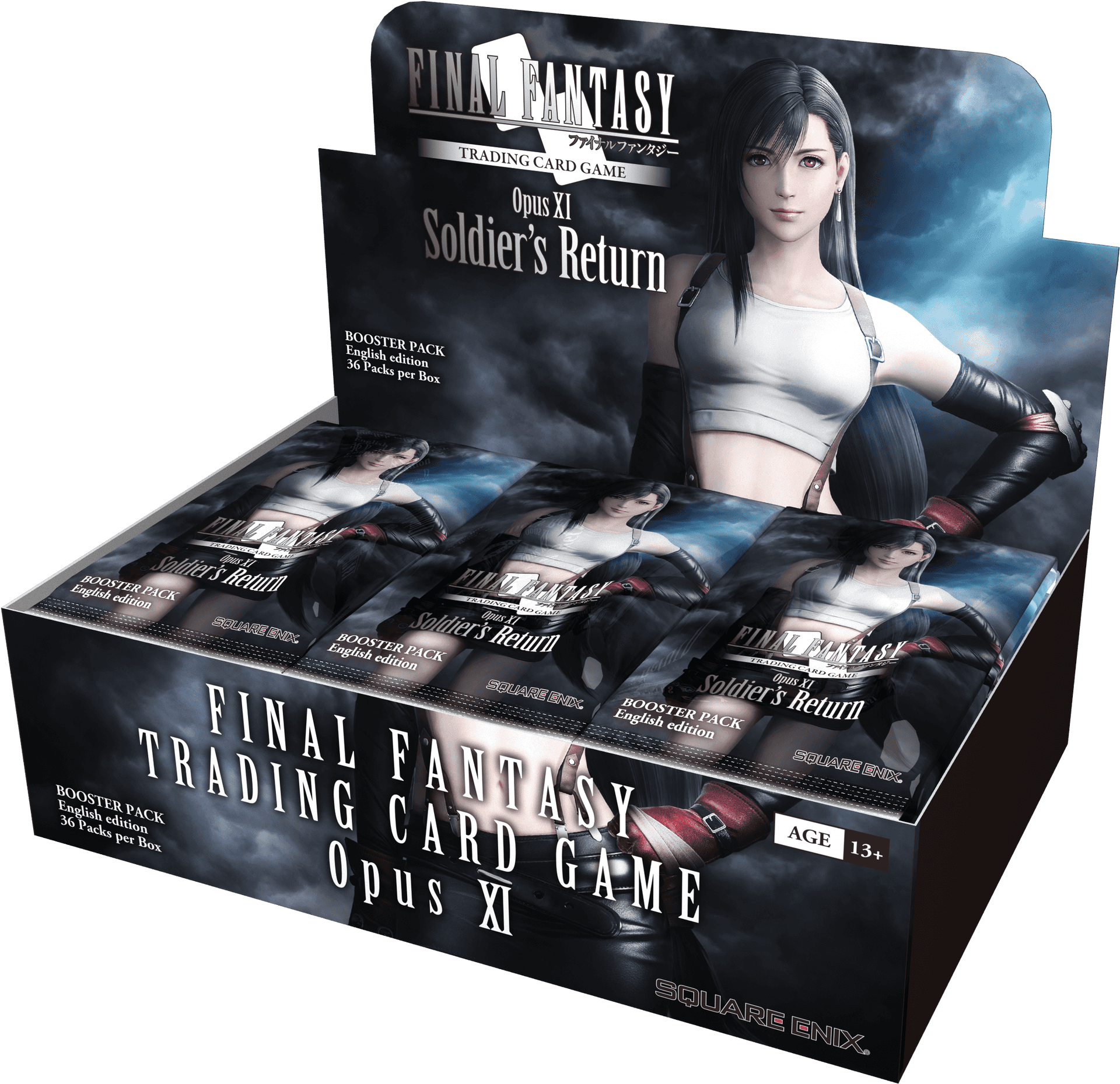 Final Fantasy T C G Opus X I Booster Box PNG