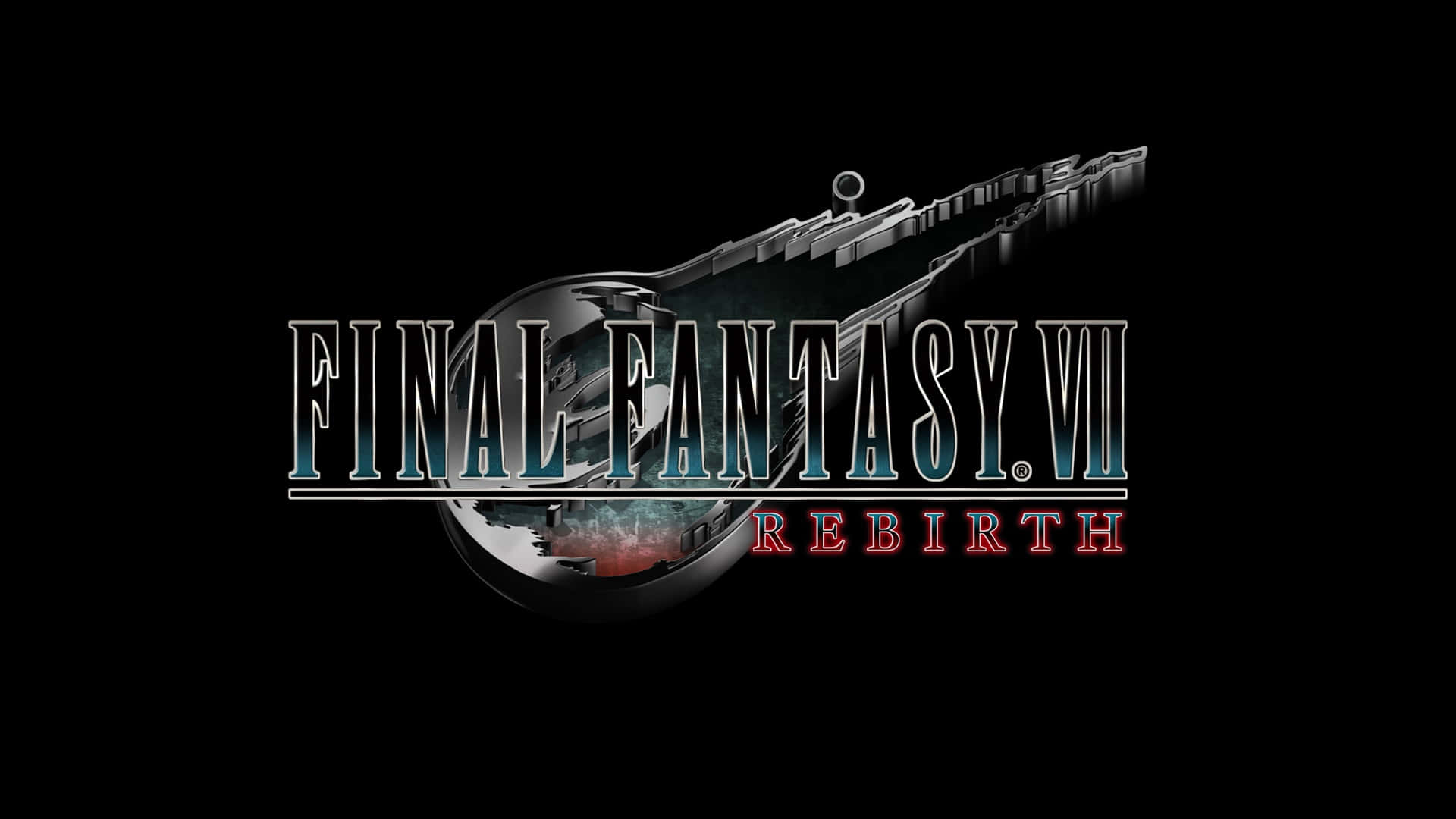 Final Fantasy V I I Rebirth Logo Wallpaper