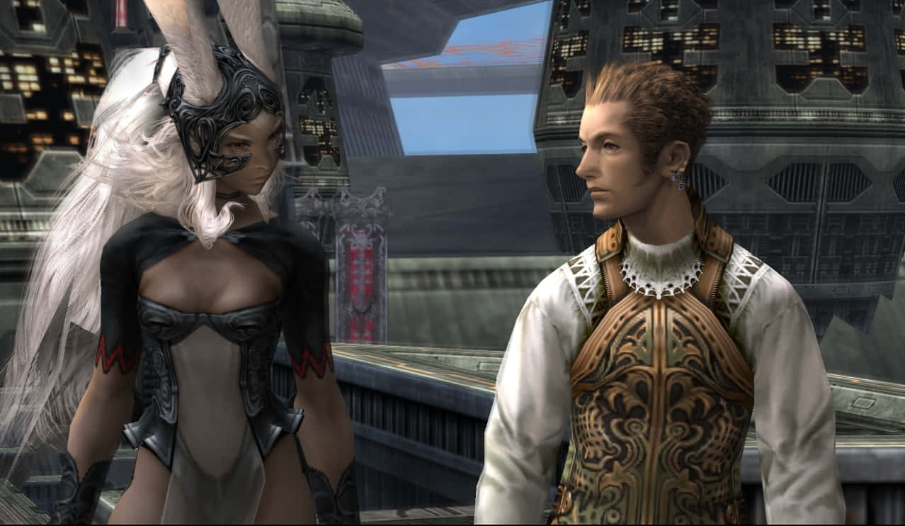 Balthier Et Fran De Final Fantasy X I I Fond d'écran