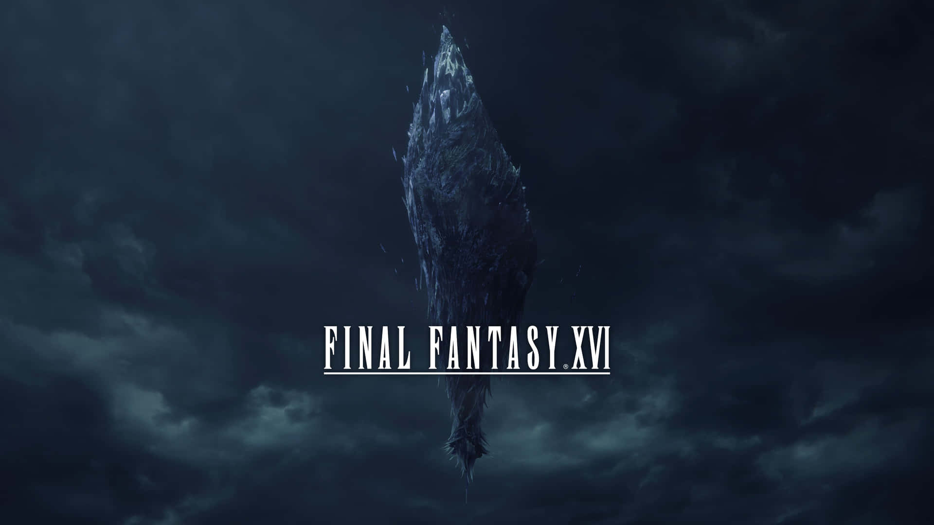 Final Fantasy X V I Crystal Logo Wallpaper