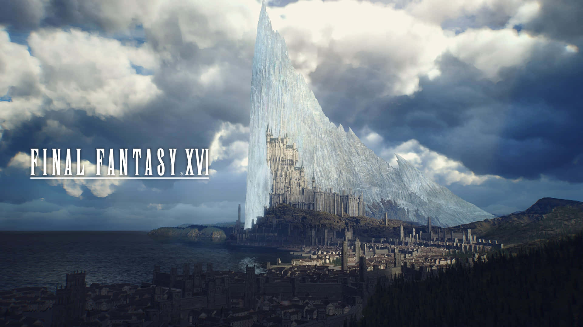 Final Fantasy X V I Crystalline Castle Wallpaper