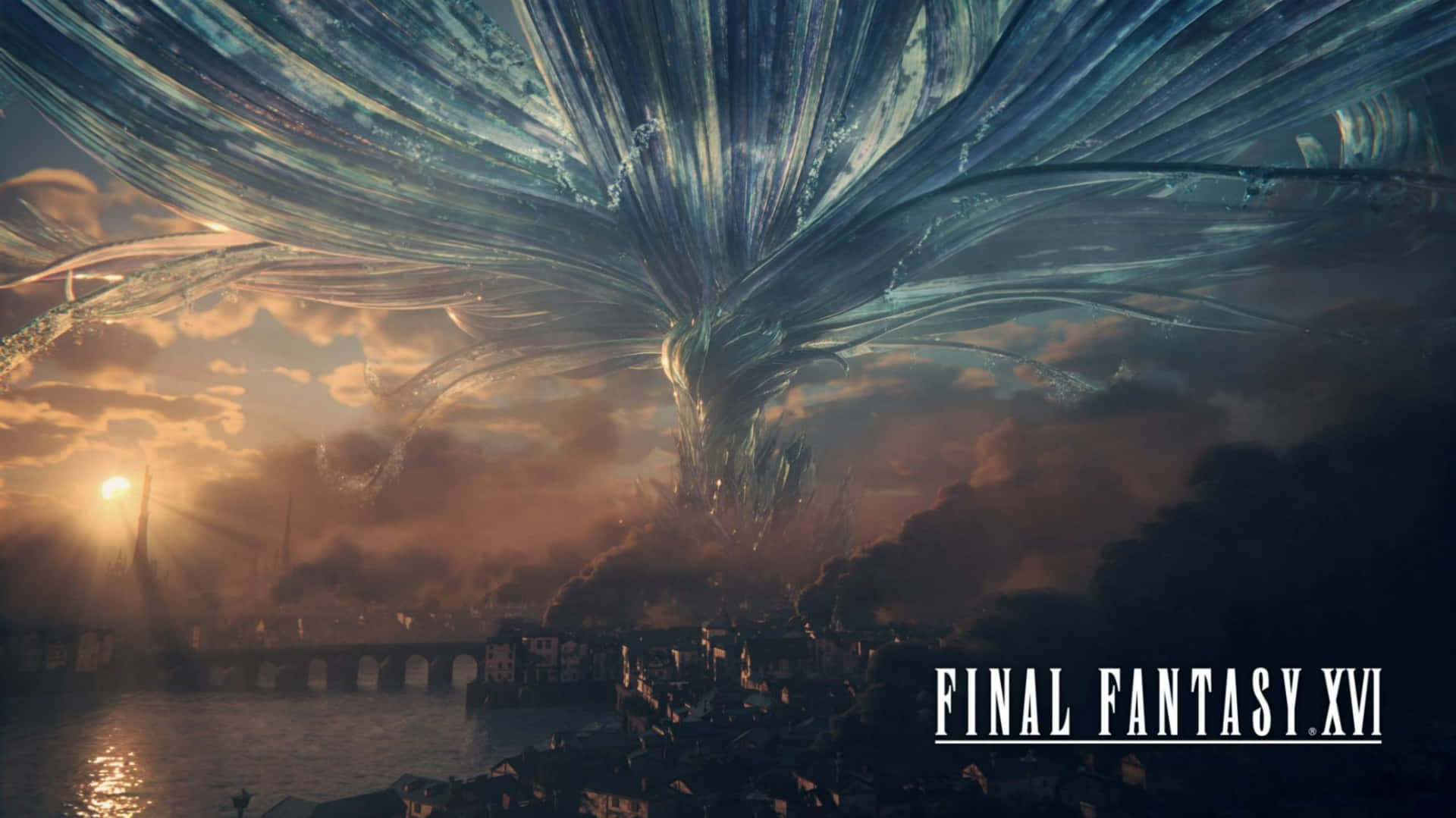 Final Fantasy X V I Epic Summon Wallpaper