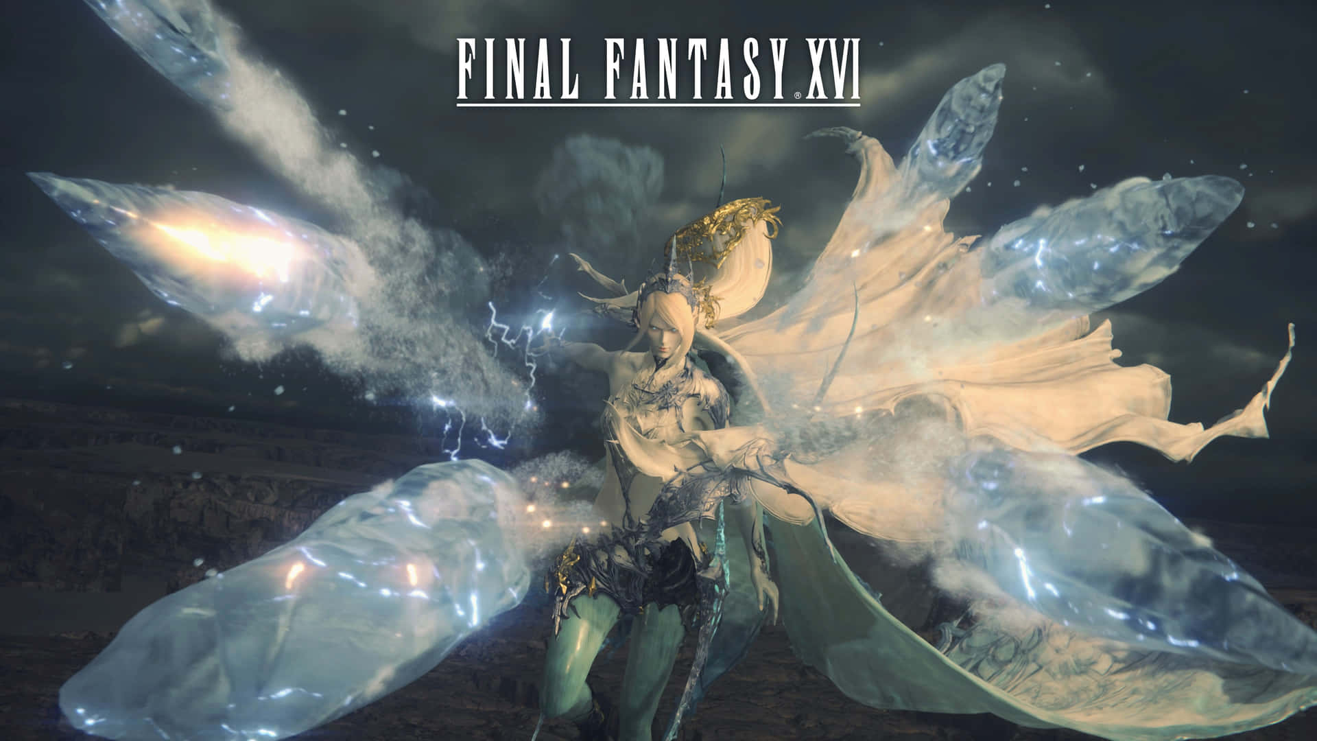 Final Fantasy X V I Summoning Scene Wallpaper