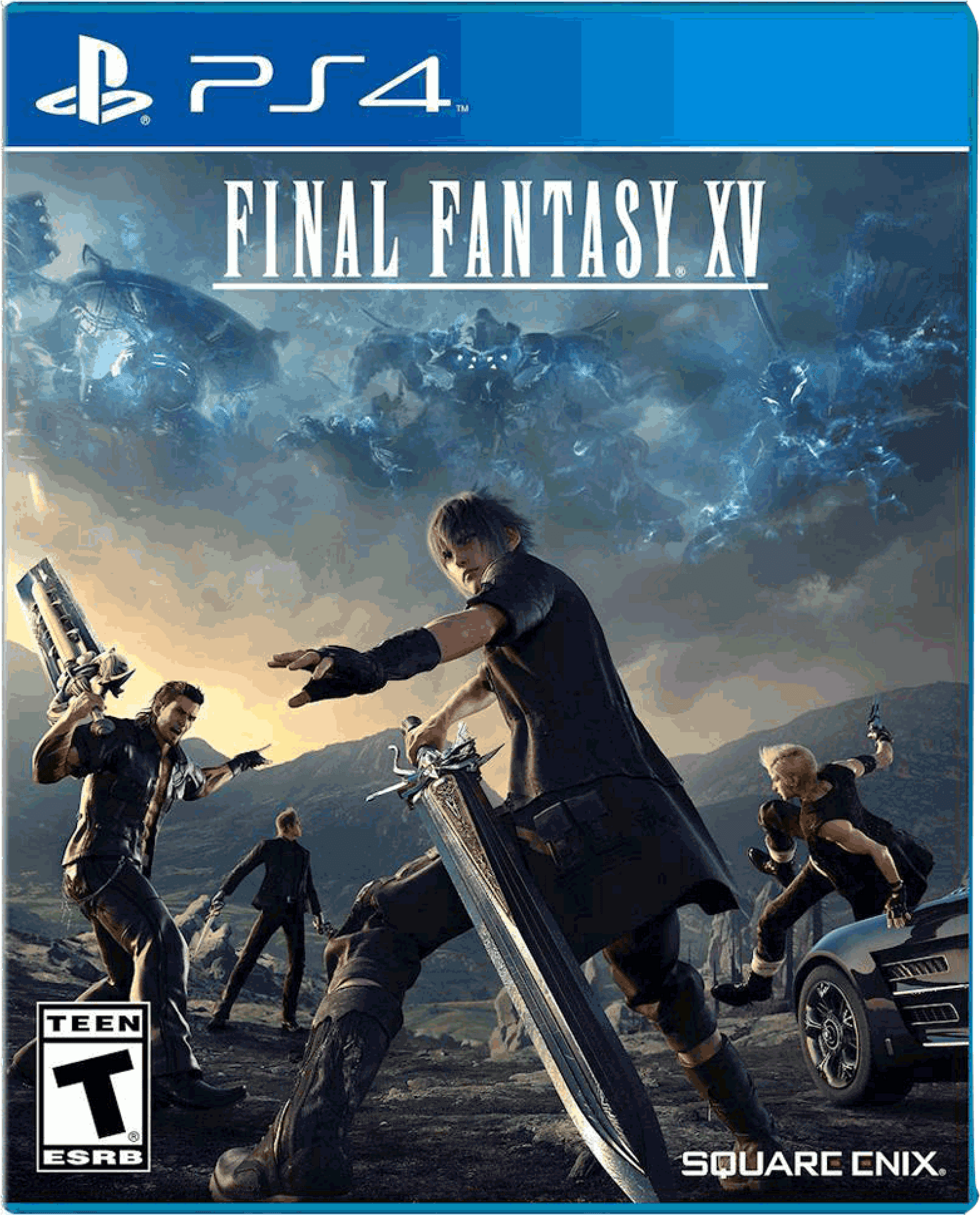 Final Fantasy X V P S4 Cover Art PNG