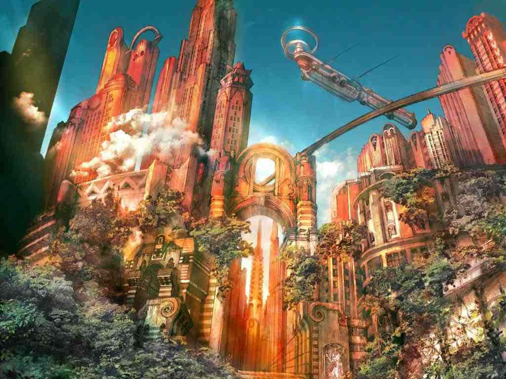 Final Fantasy Xii Epic Battle Scene Wallpaper