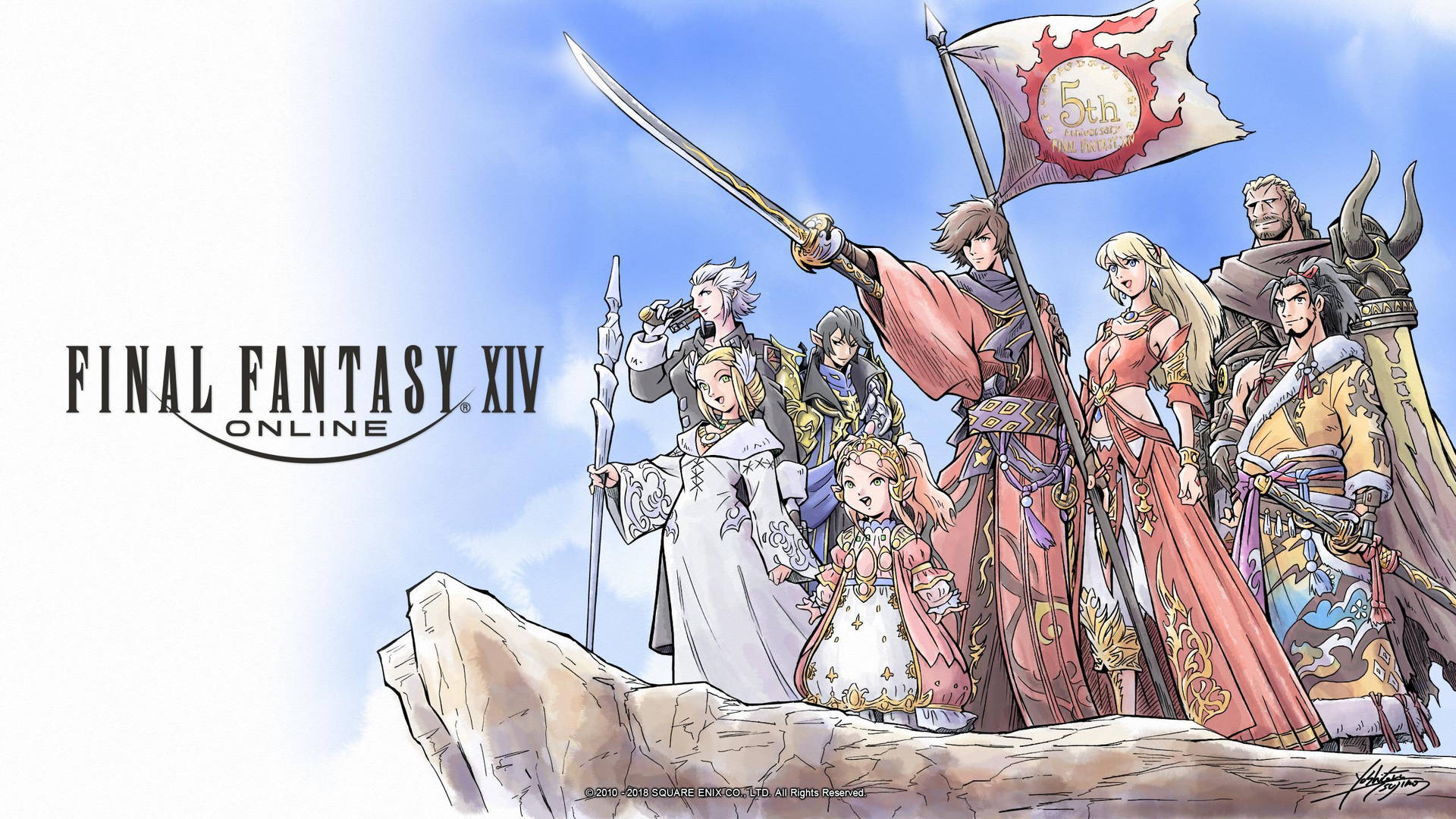 Final Fantasy XIV Team Wallpaper