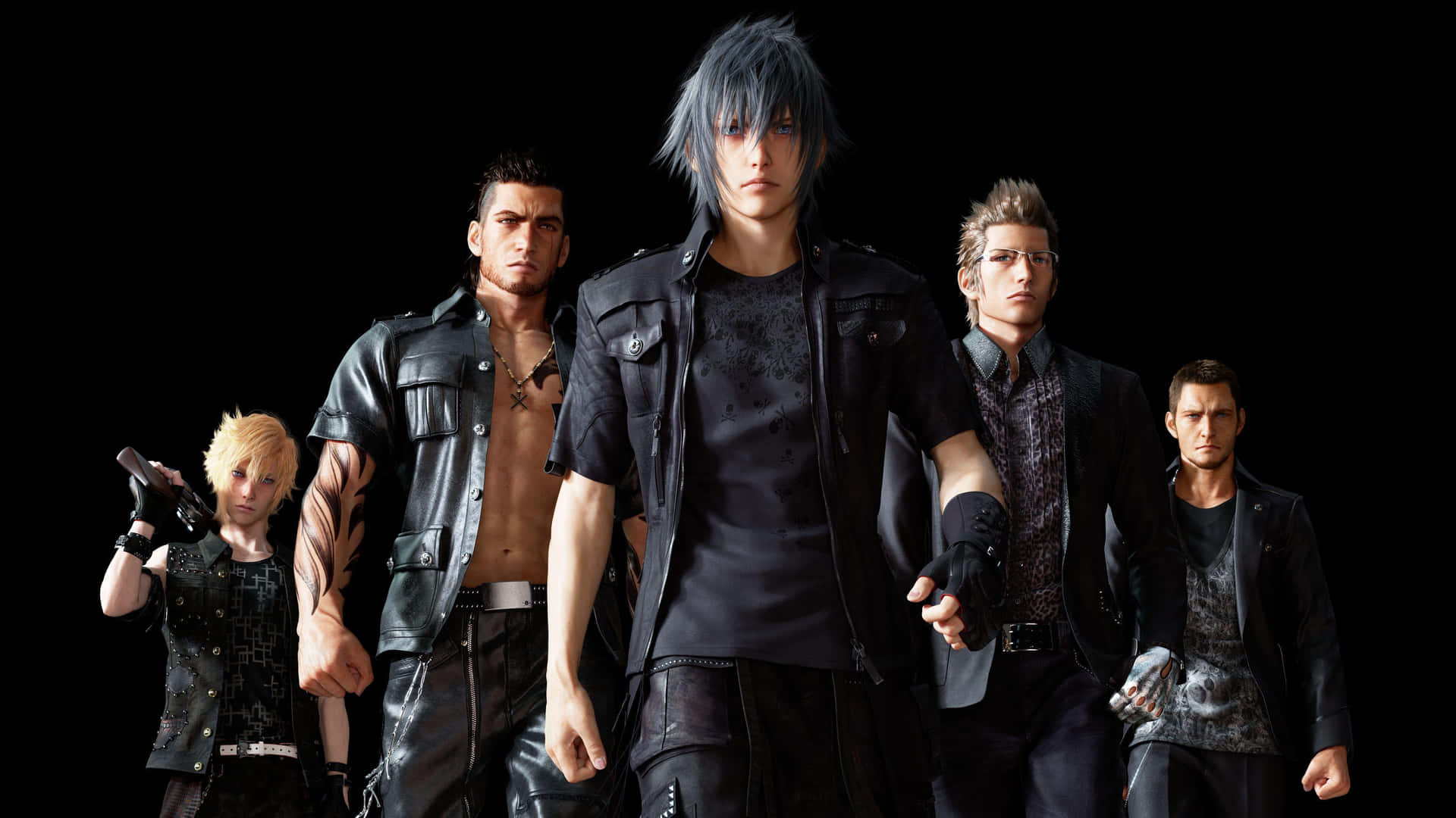 Male Characters Of Final Fantasy XV Background