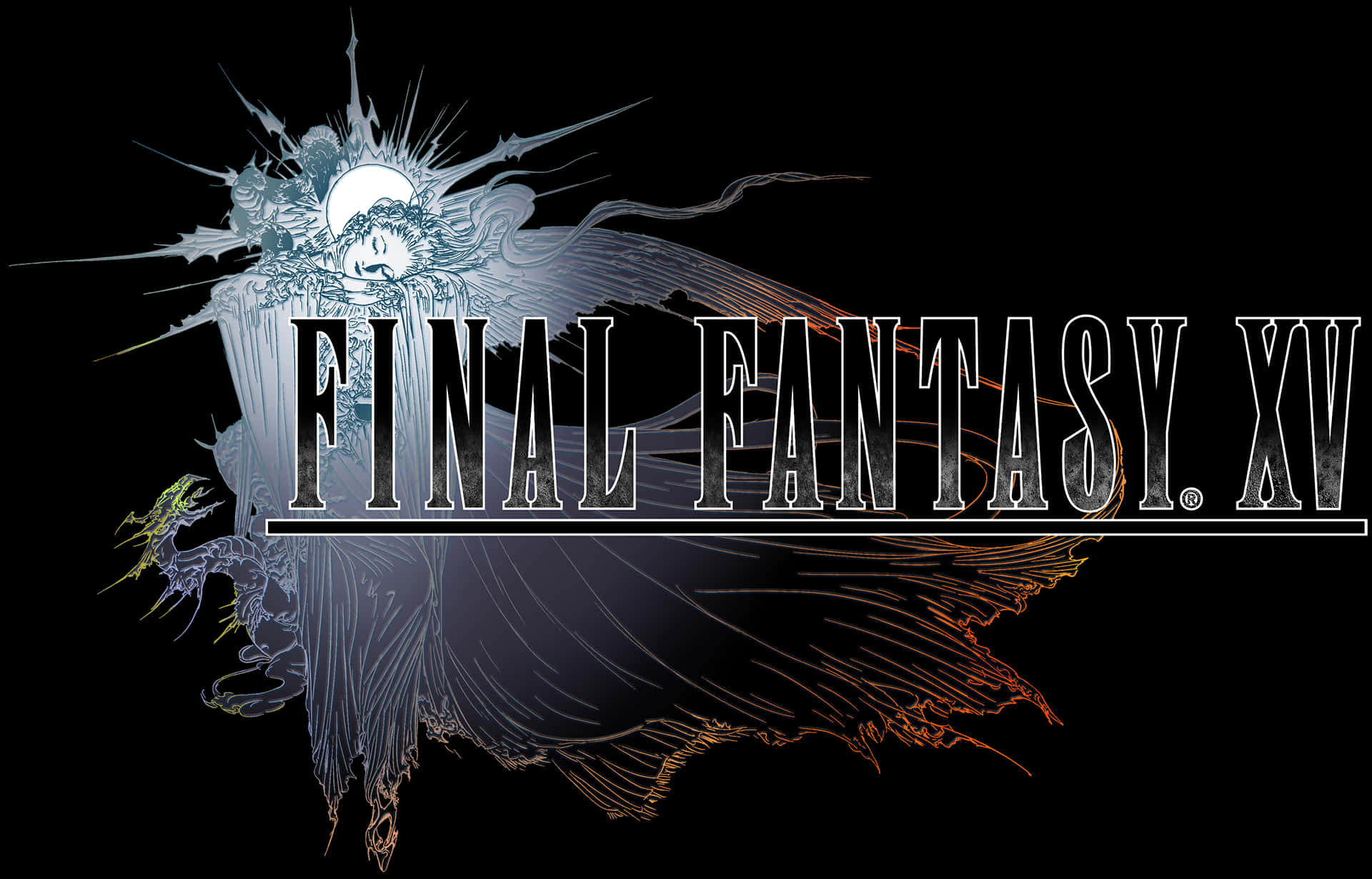 Sfondoufficiale Del Logo Di Final Fantasy Xv