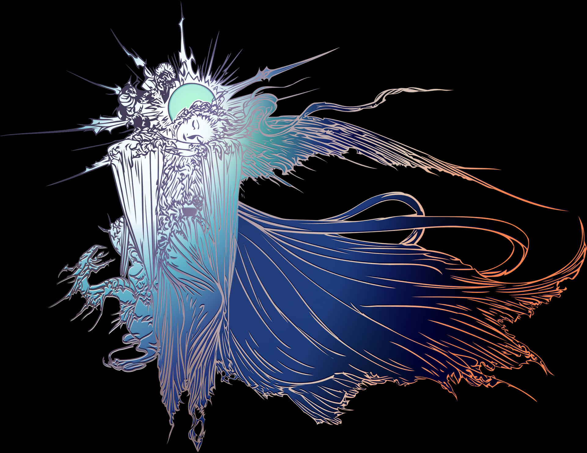 Final Fantasy XV Digital Art Background