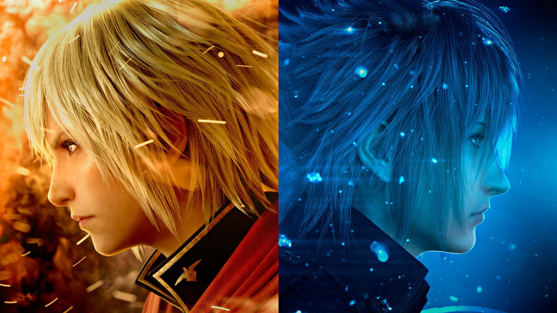 Cloud Strife And Zack Final Fantasy XV Background