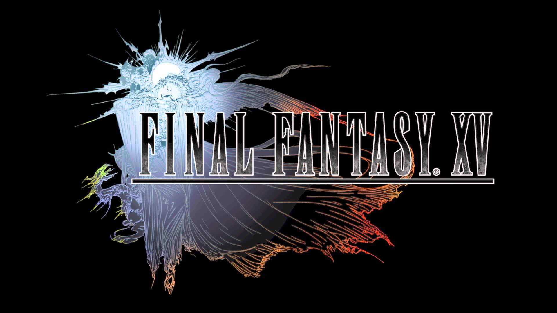 Final Fantasy Xv Logo Background