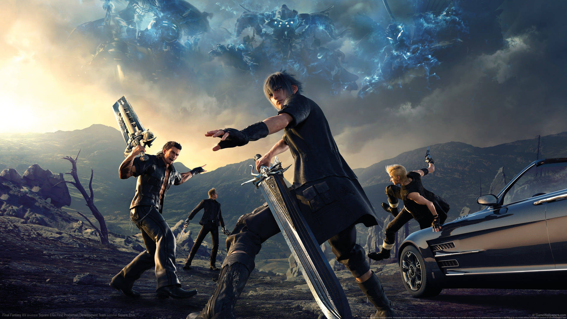 Ready for an Epic Journey with Final Fantasy XV Wallpaper