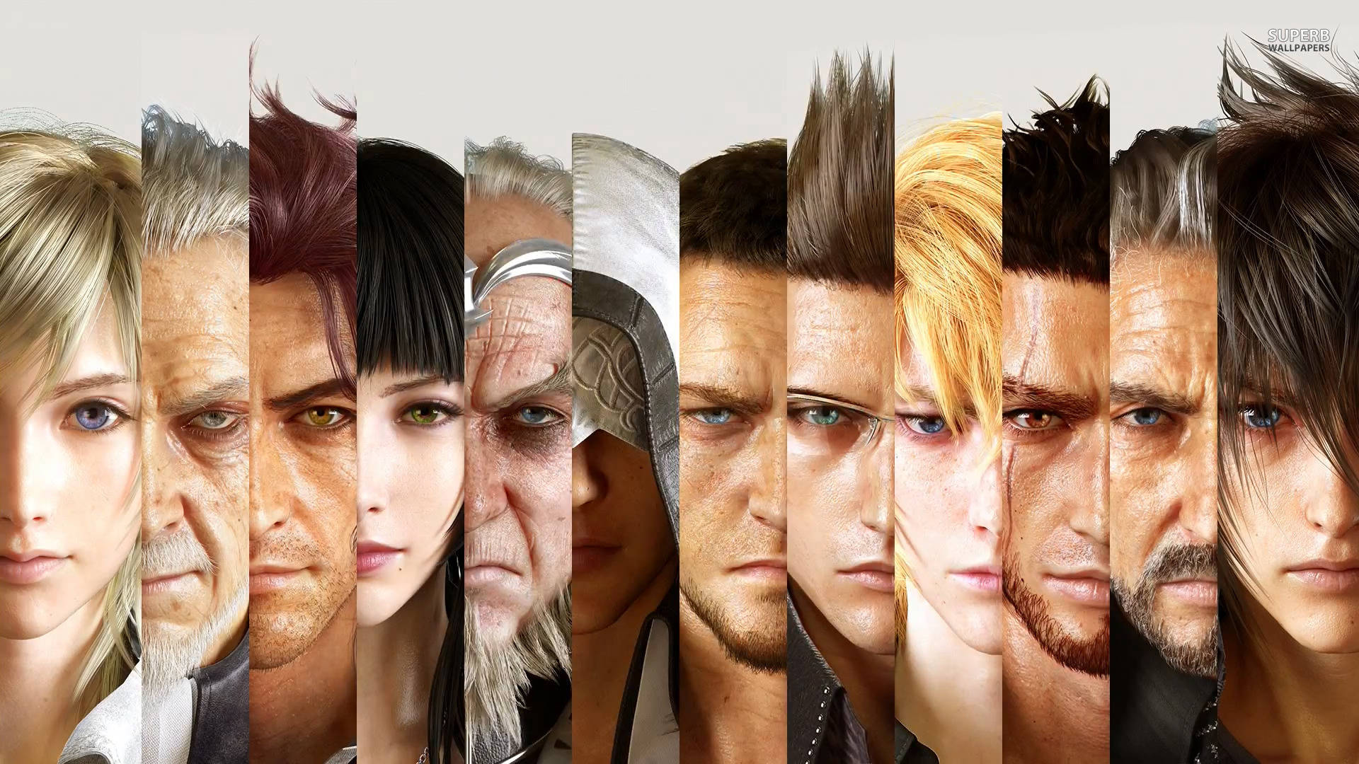 Final Fantasy Xv's Main Cast Wallpaper