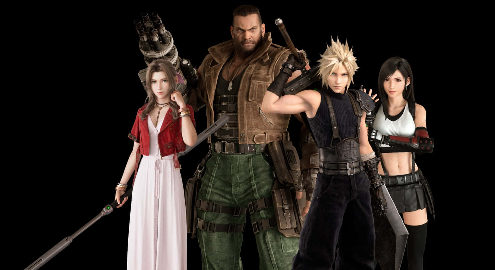 Final Fantasy7 Rebirth Characters Wallpaper