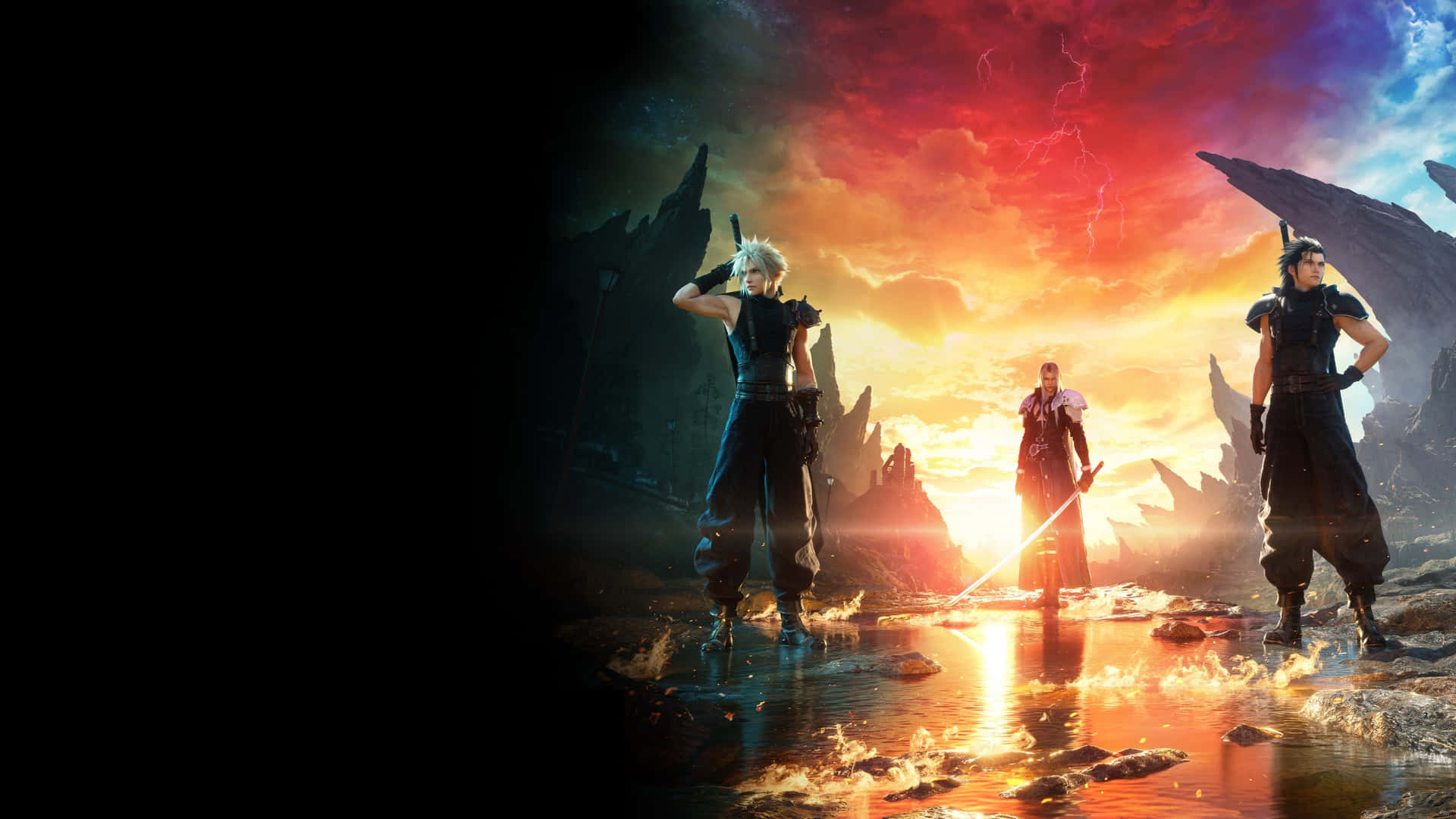 Final Fantasy7 Rebirth Heroes Wallpaper