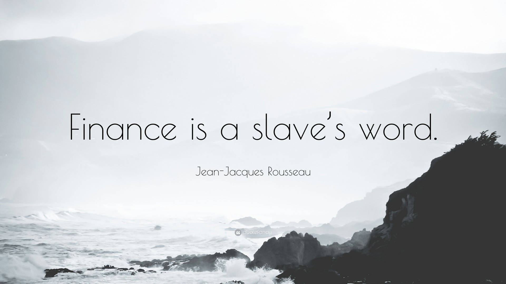 Finance Slave Word
